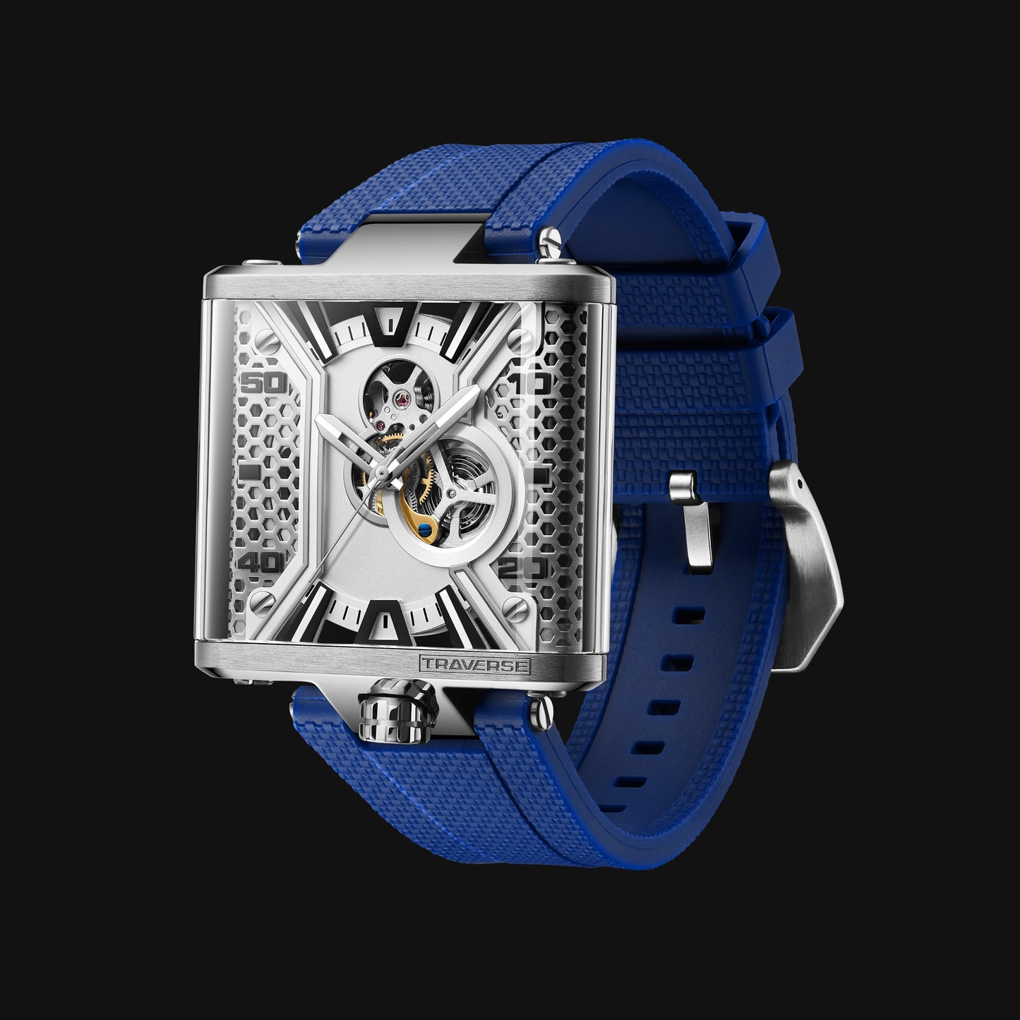 001 TRAVERSE Watch - Silver