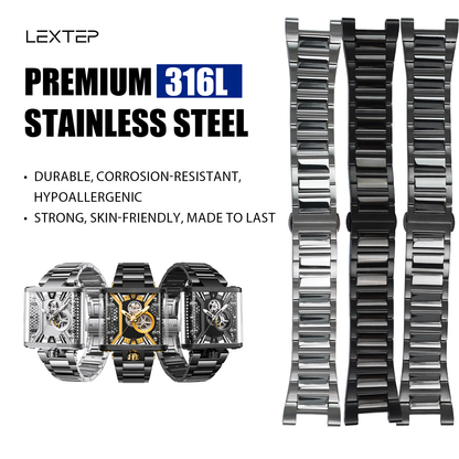 Stainless Steel Strap（Exclusively for TRAVERSE）- Gunmetel