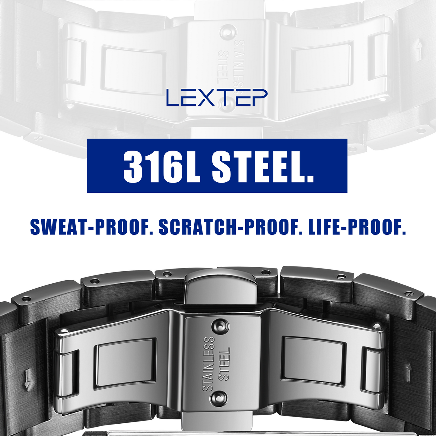 Stainless Steel Strap（Exclusively for TRAVERSE）- Gunmetel