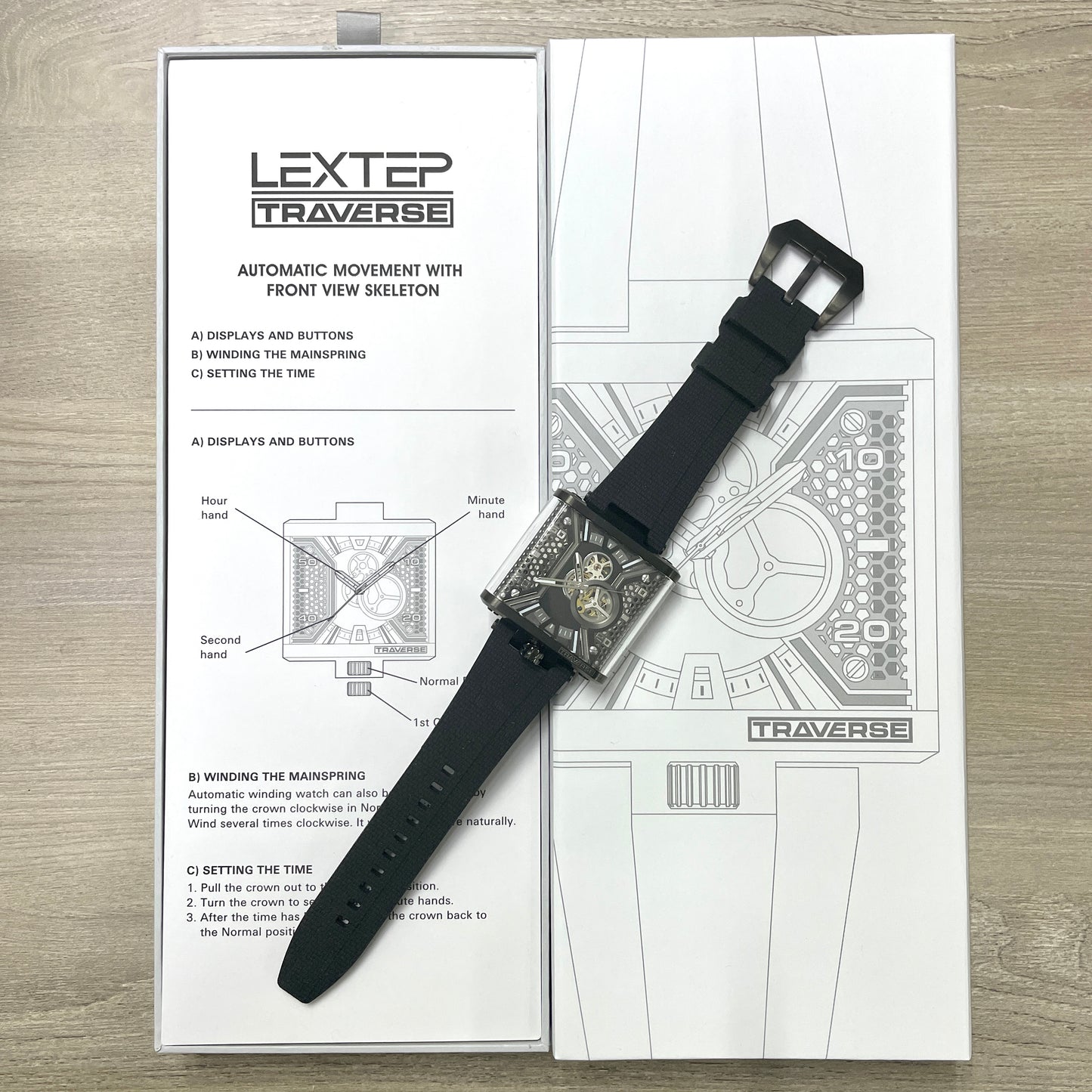 001 TRAVERSE Watch - Black